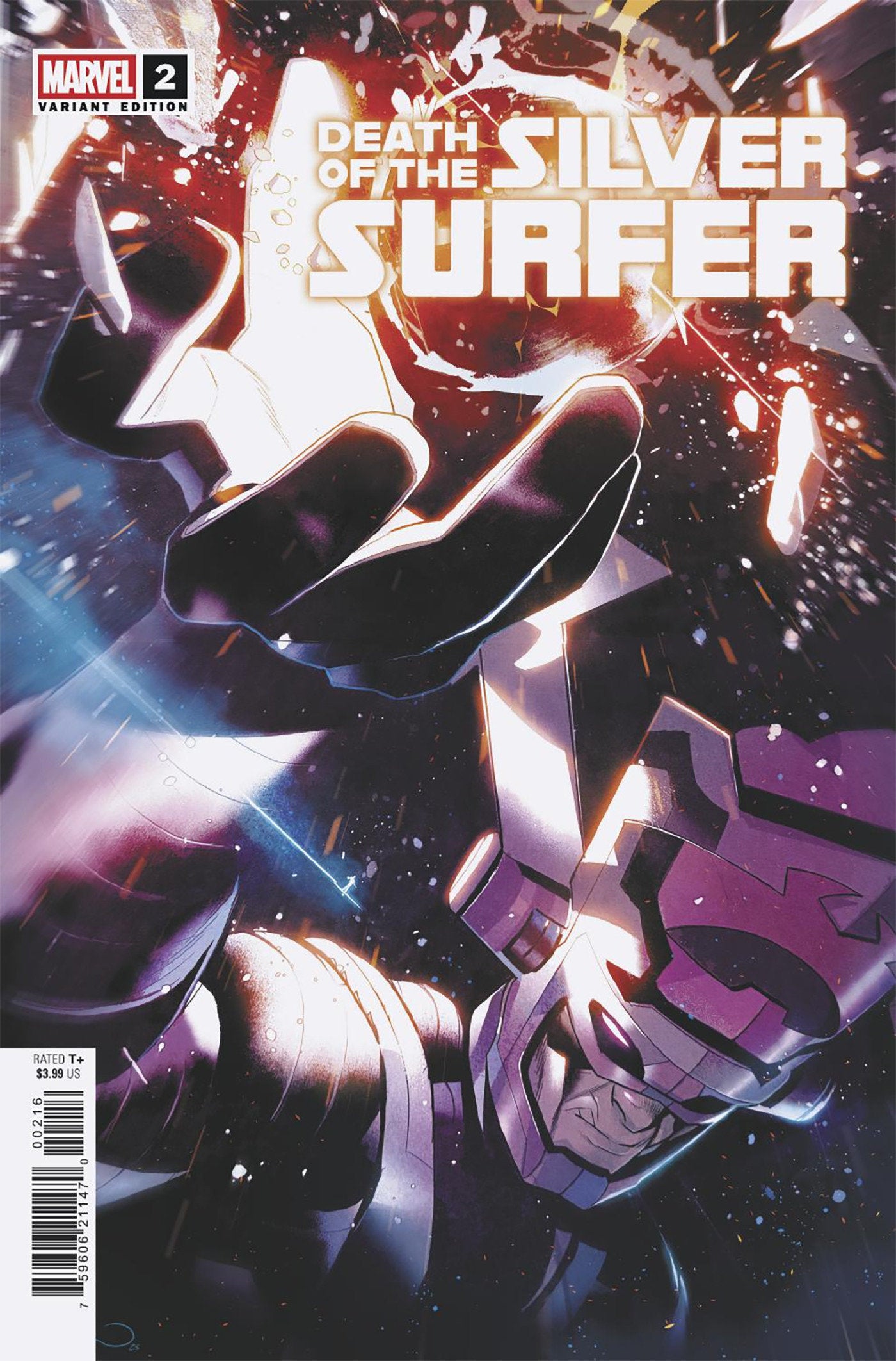 Death Of The Silver Surfer #2 25 Copy Simone Di Meo Variant
