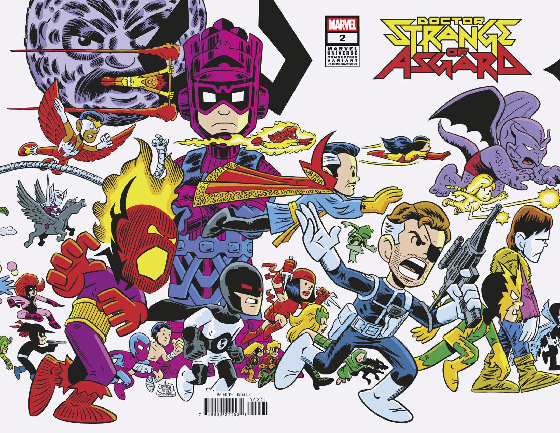 Doctor Strange Of Asgard #2 Chris Giarrusso Marvel Universe Connecting Wrap Variant D