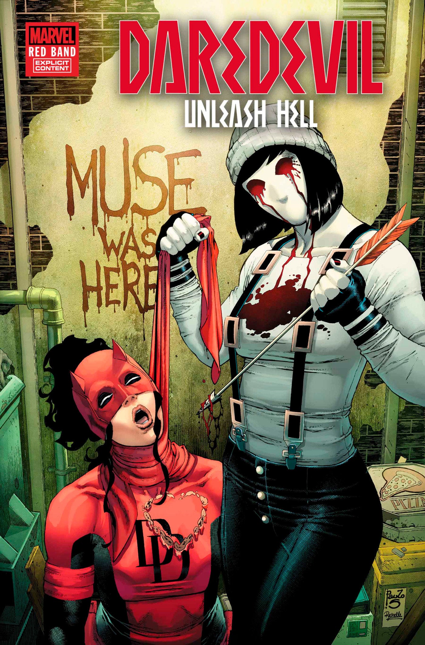 Daredevil Unleash Hell Red Band #3 [Polybagged]