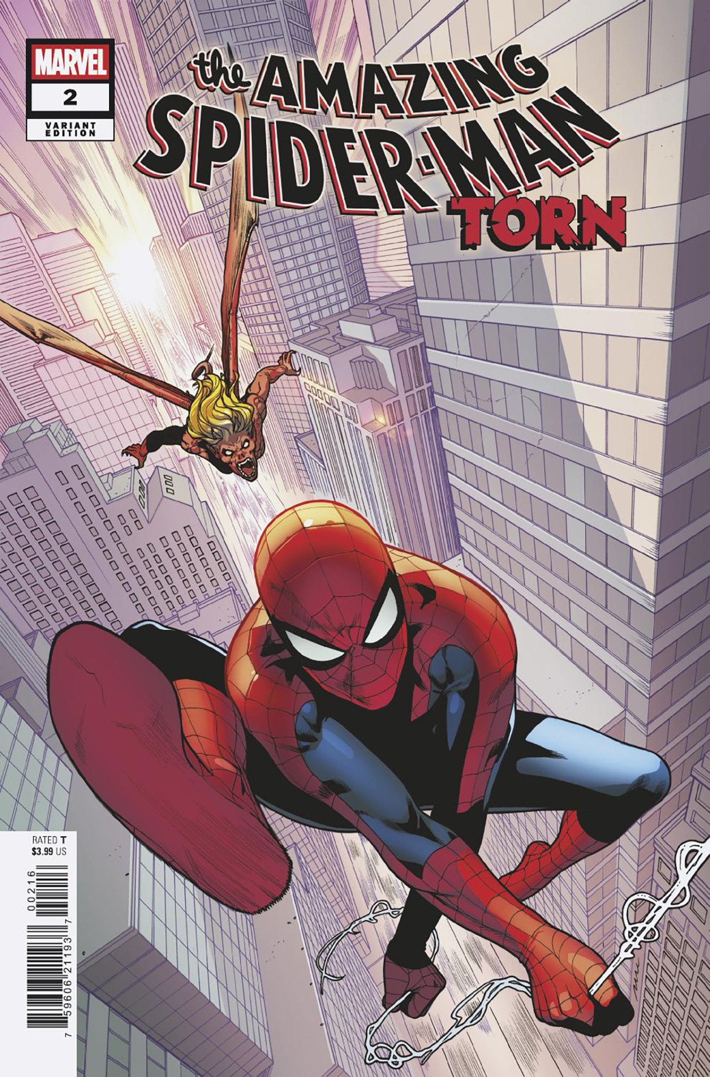 Amazing Spider-Man Torn #2 25 Copy Pere Perez Variant