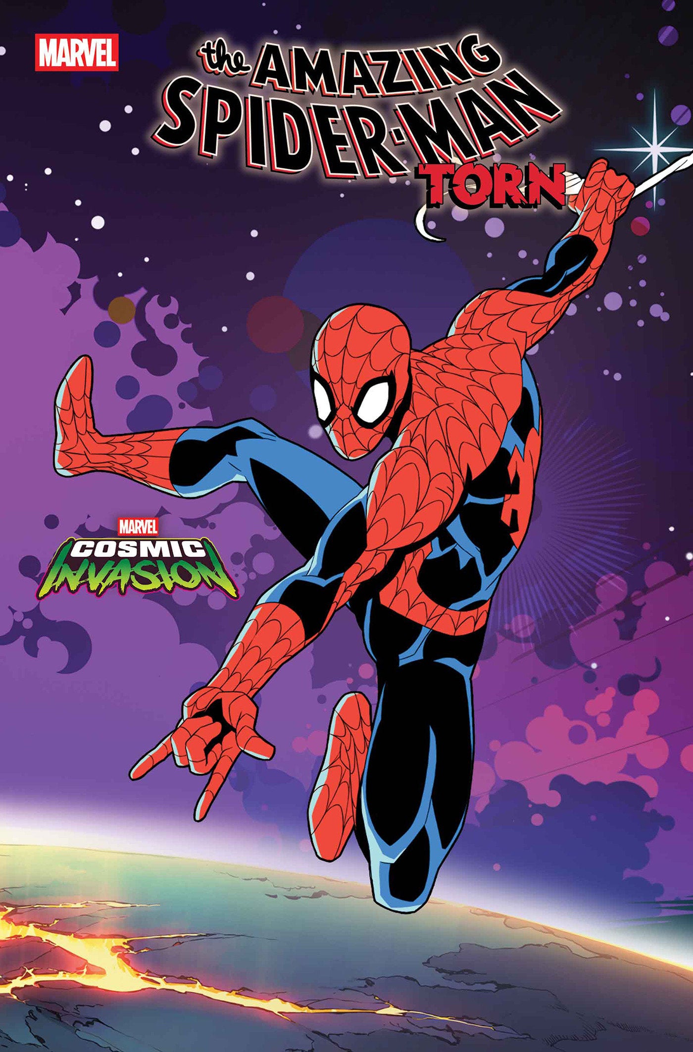 Amazing Spider-Man Torn #4 Marvel Cosmic Invasion Variant