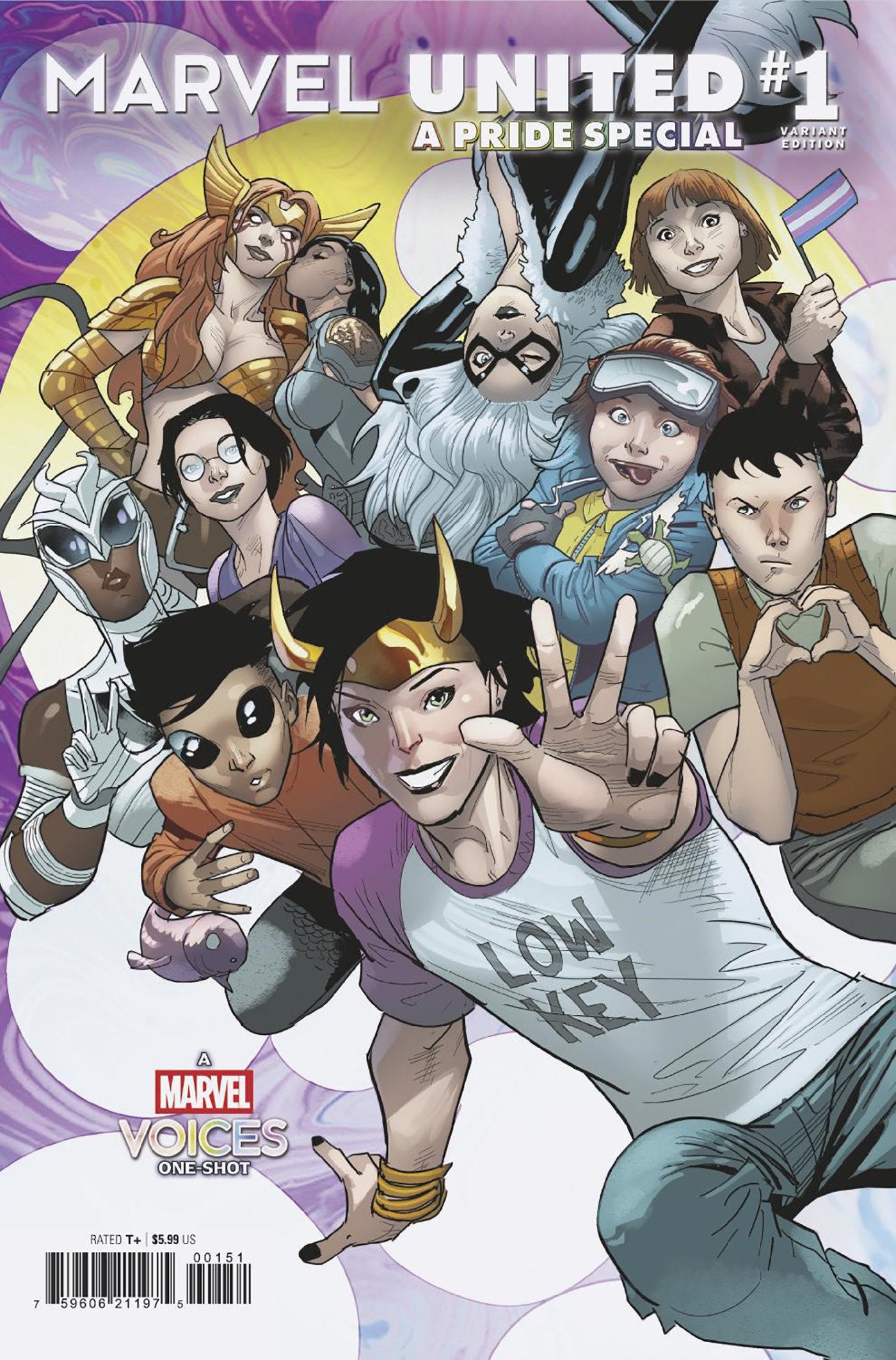Marvel United Pride Special #1 Jan Bazaldua Variant