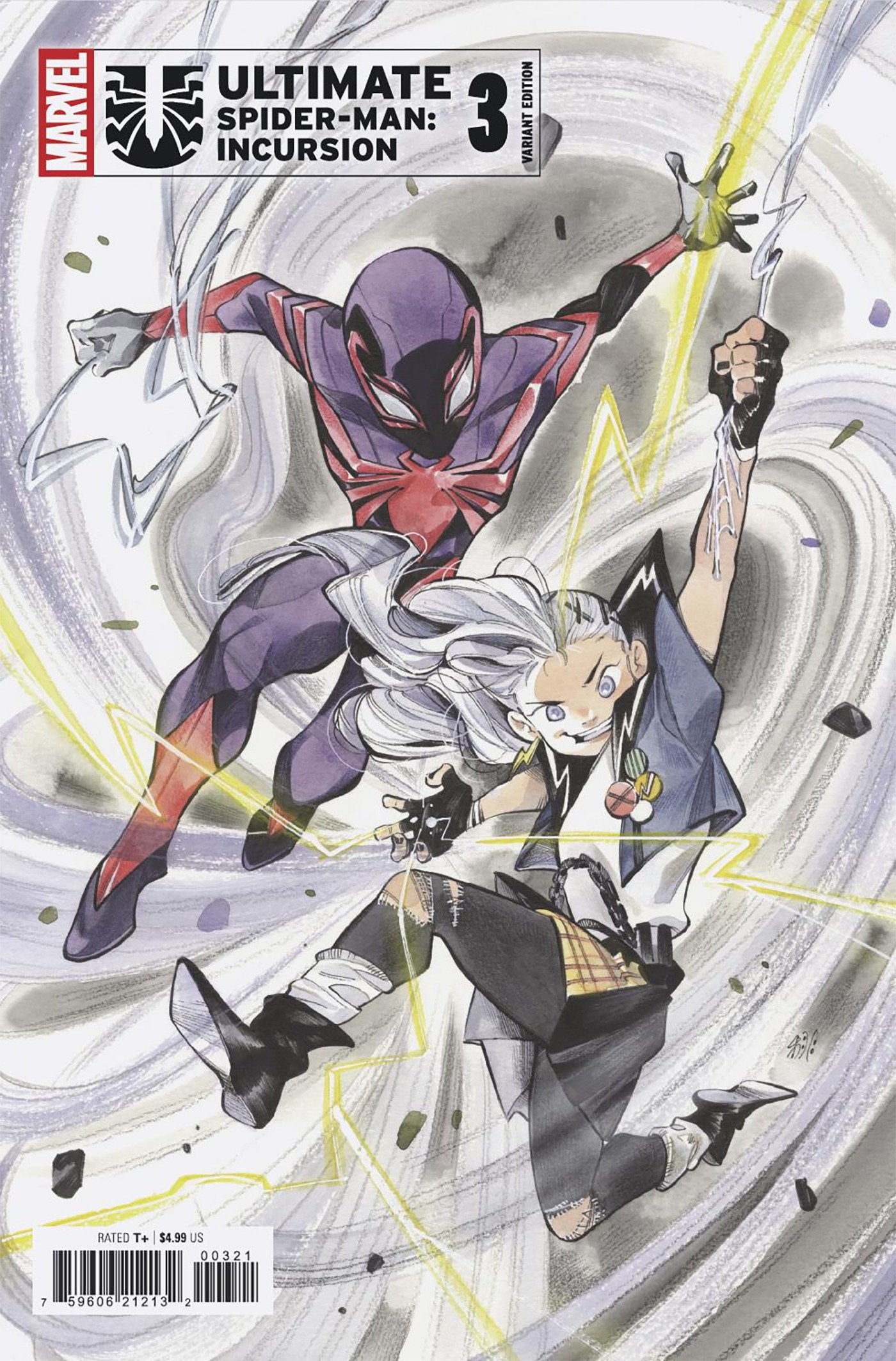 Ultimate Spider-Man Incursion #3 Peach Momoko Variant