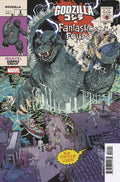 Godzilla vs Fantastic Four #1 Nick Bradshaw Monster Homage Variant