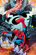 Godzilla vs Spider-Man #1 Nick Bradshaw Venomized Godzilla Variant