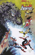 Godzilla vs Avengers #1 25 Copy Tony Daniel Variant