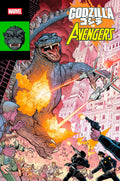 Godzilla vs Avengers #1 Nick Bradshaw Monster Homage Variant
