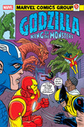 Godzilla vs Avengers #1 Mike Allred Godzilla King Of The Monsters Homage Variant