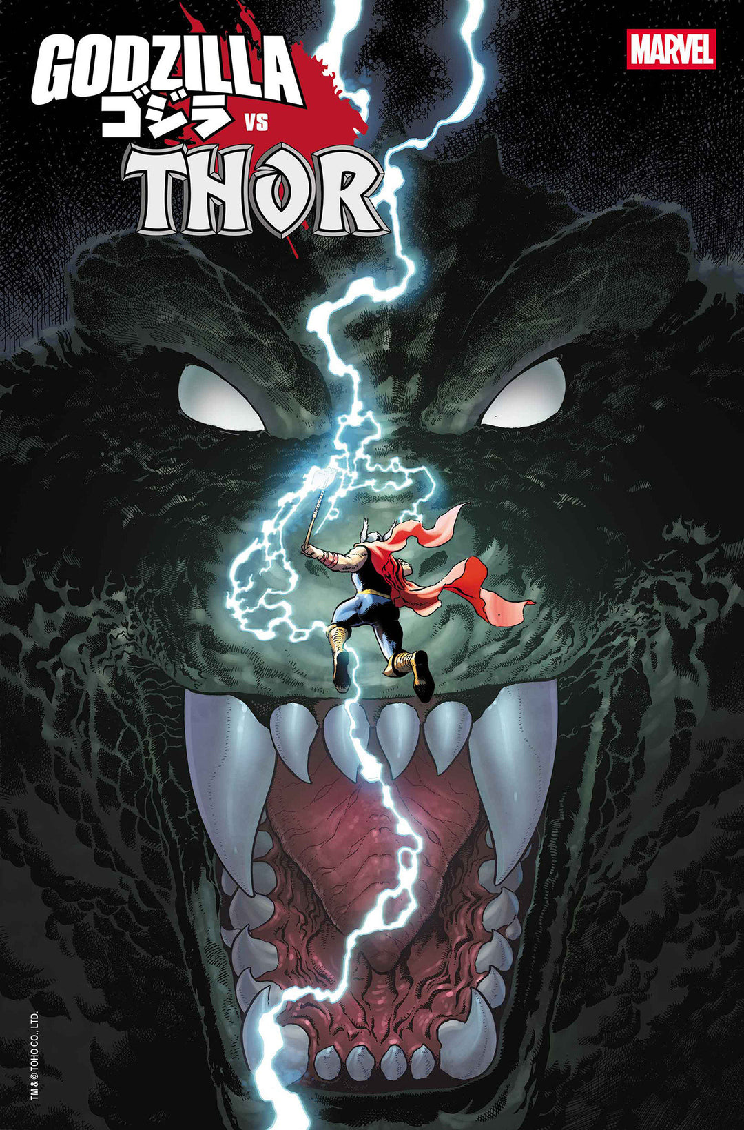 Godzilla vs Thor #1