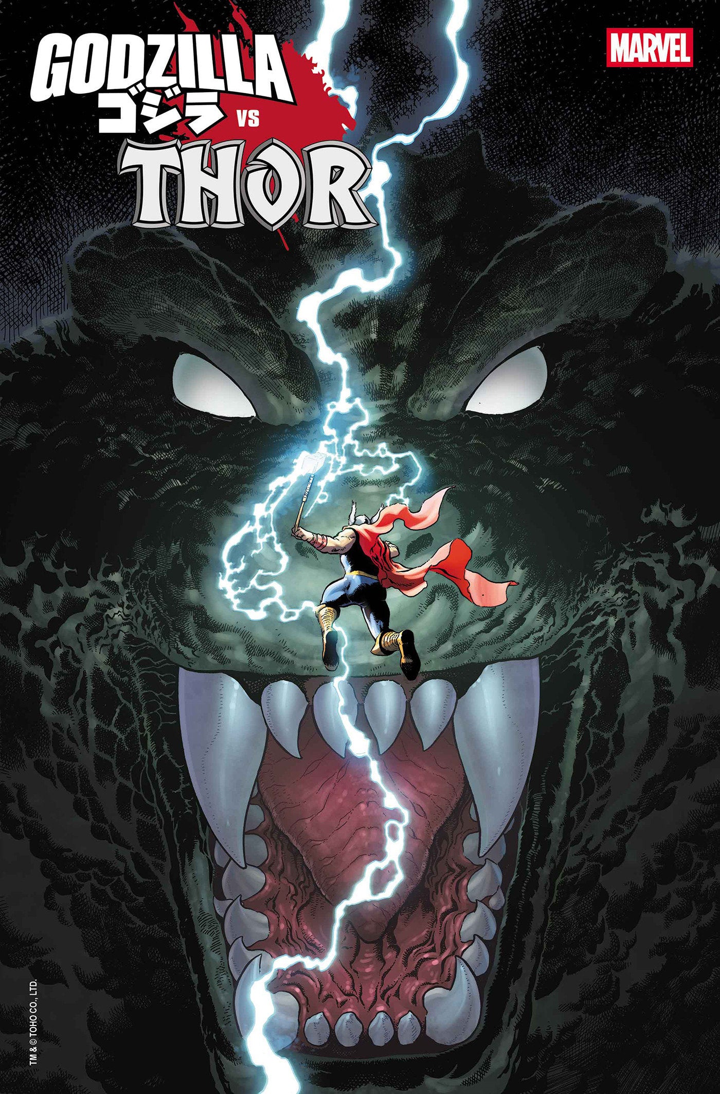Godzilla vs Thor #1