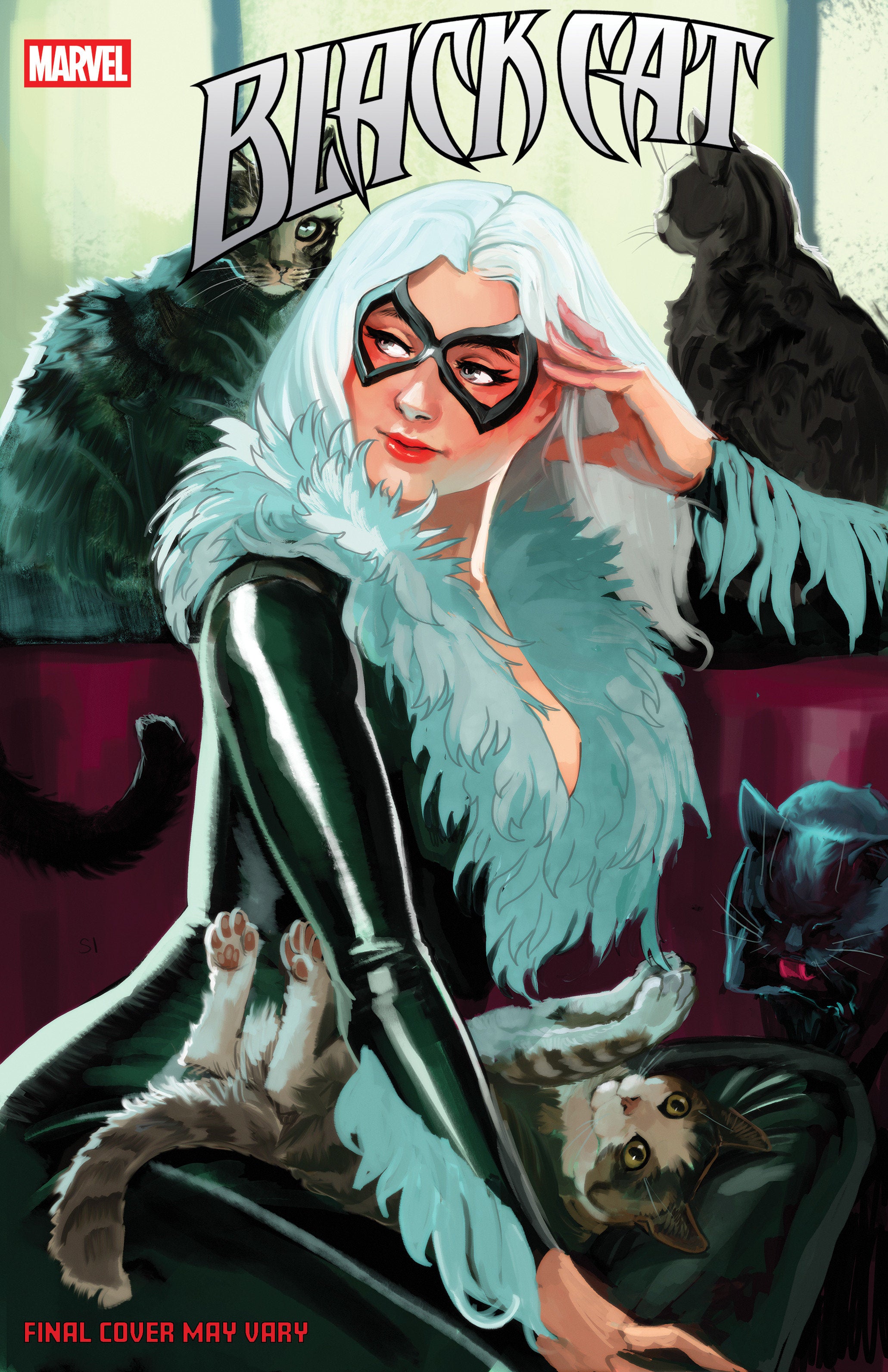 Black Cat #8 25 Copy Stephanie Hans Variant
