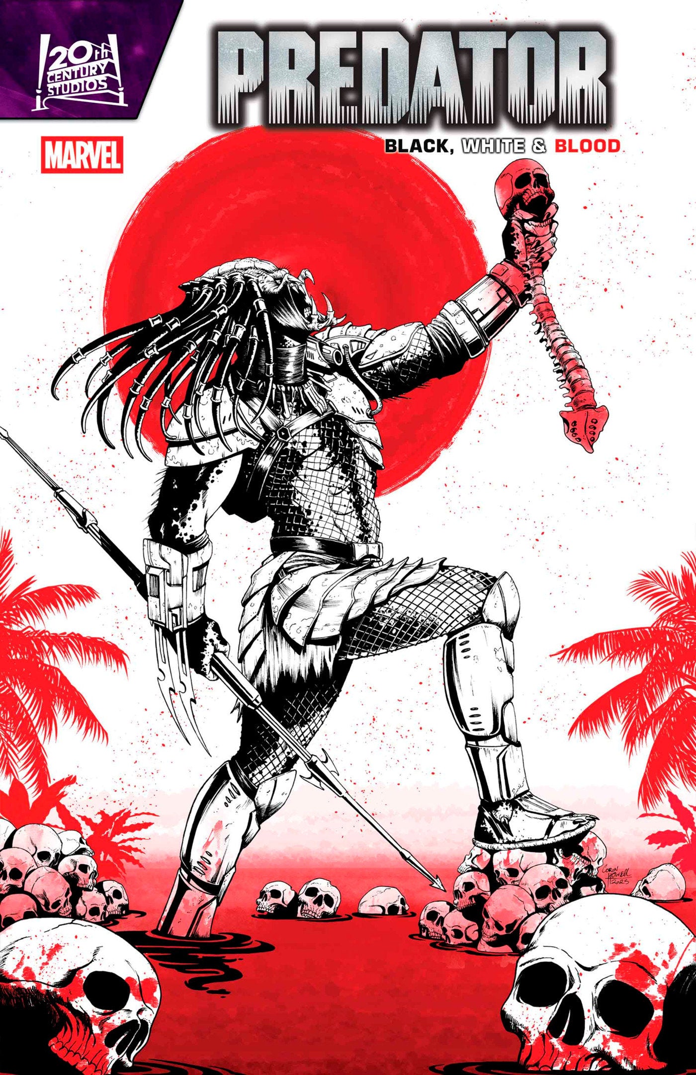 Predator Black White Blood #2