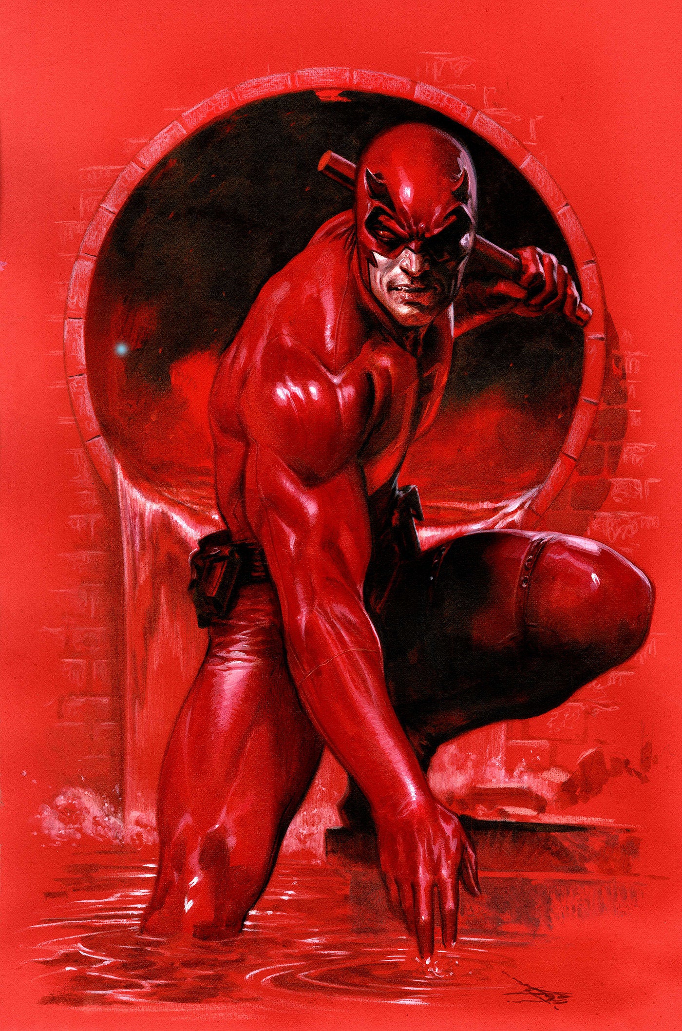 Daredevil #5 Gabriele Dell'otto 100 Copy Full Art Variant