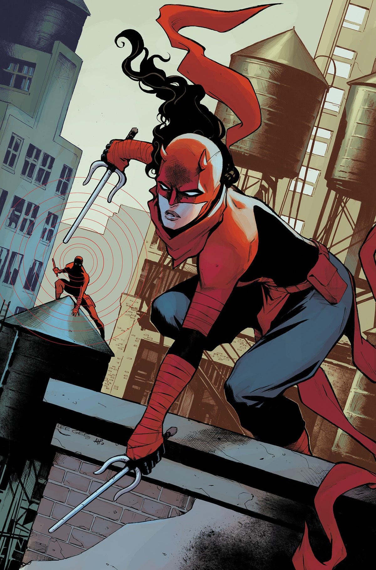 Daredevil #7 Lee Garbett 100 Copy Full Art Variant