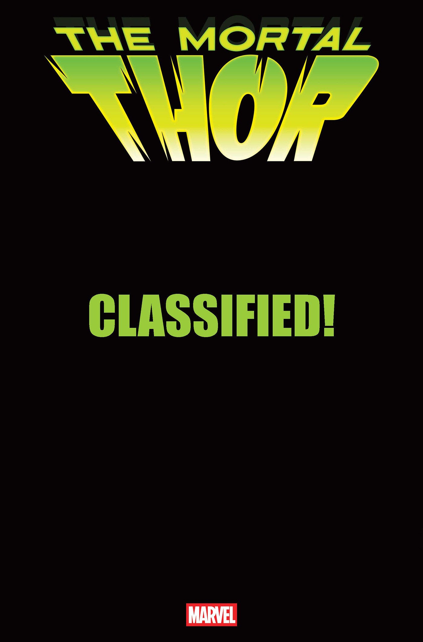 Mortal Thor #11 Classified Artist Magic The Gathering Variant