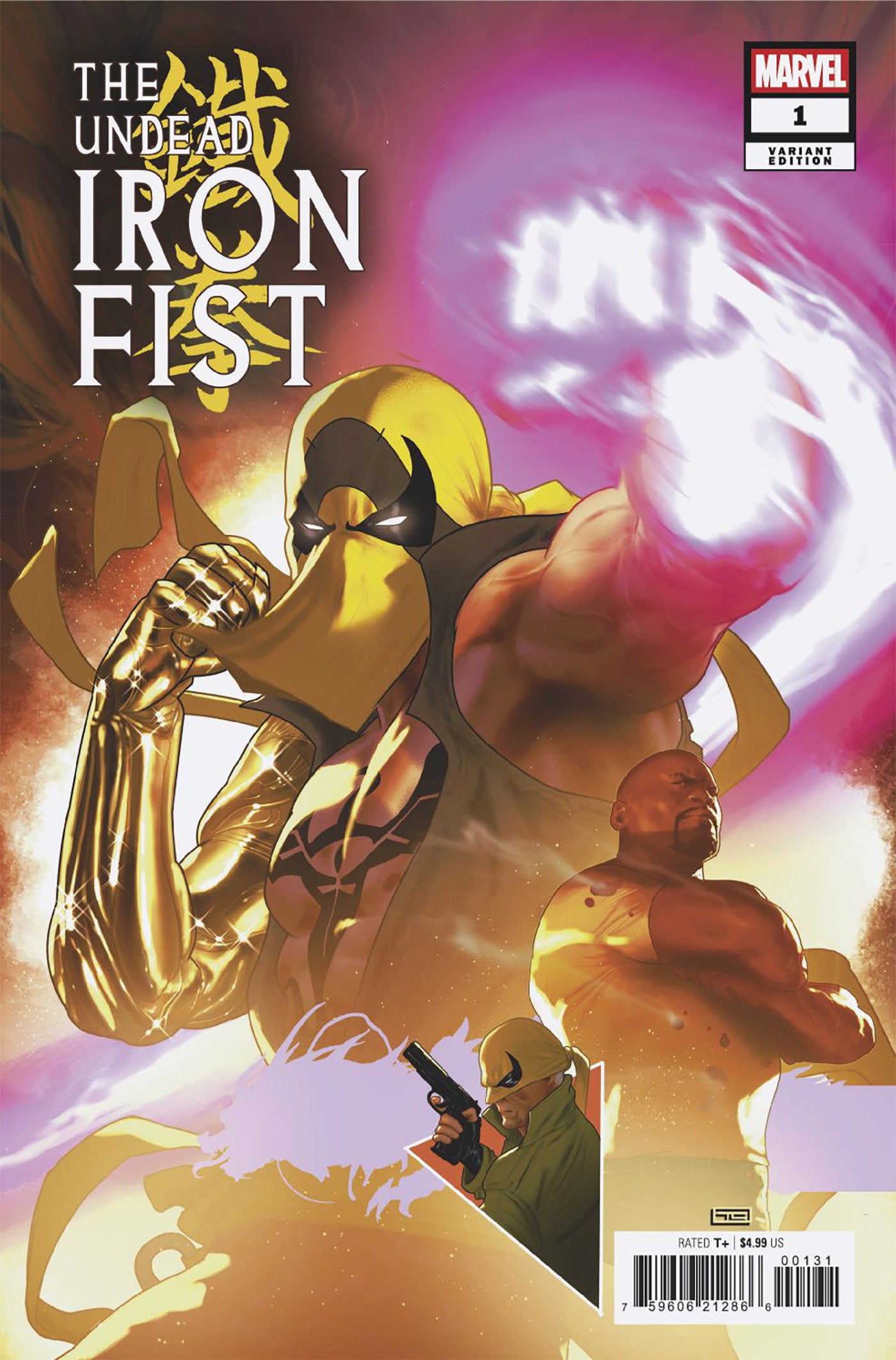 Undead Iron Fist #1 Taurin Clarke Variant