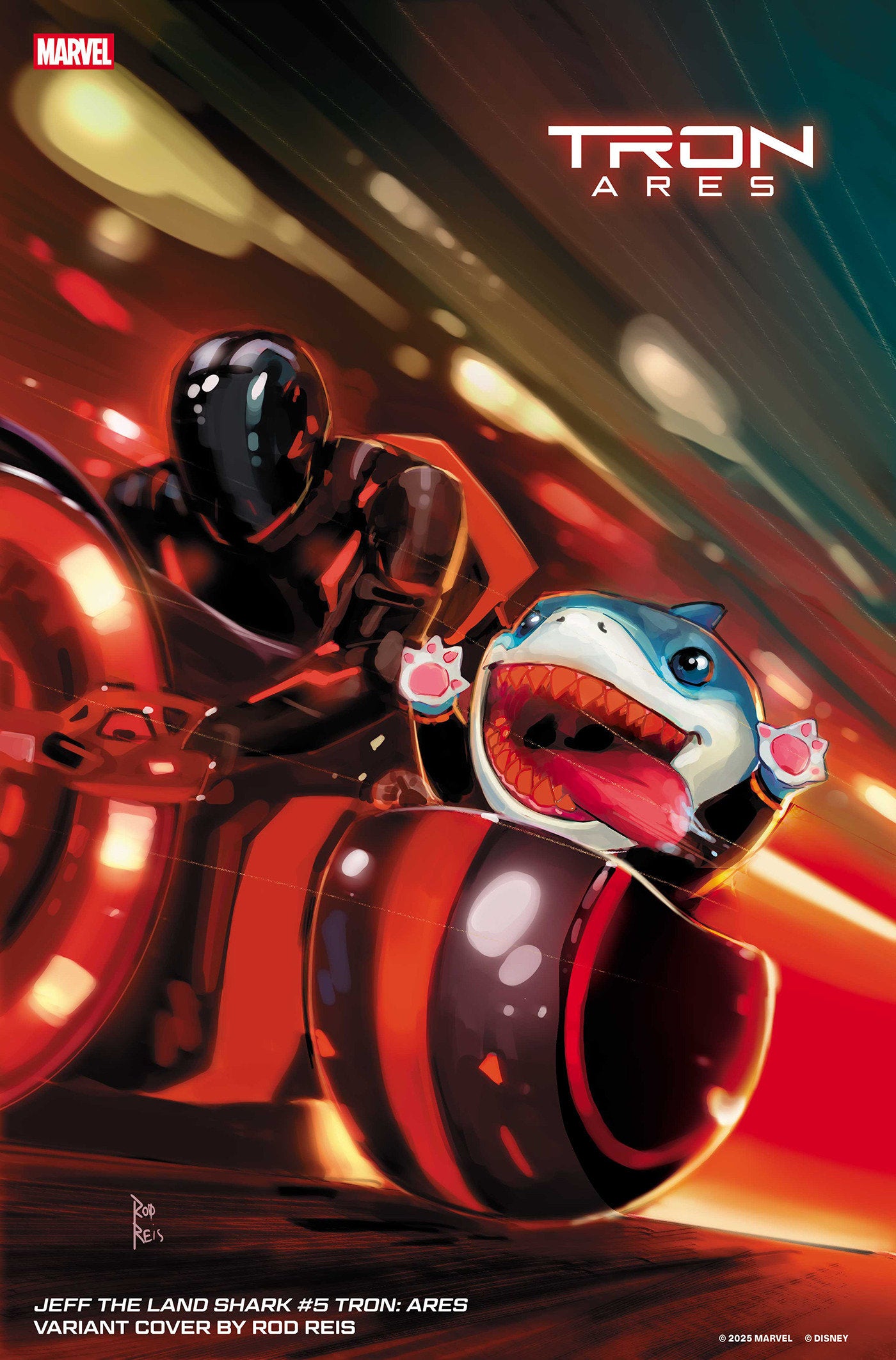 Jeff The Land Shark #5 Rod Reis Tron Ares Variant