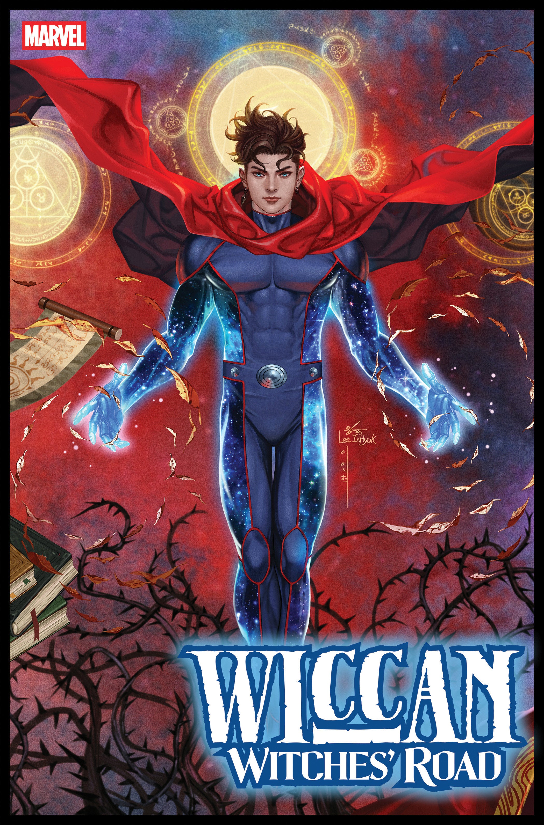 Wiccan Witches Road #1 Inhyuk Lee 3 Part Connecting Magic Variant B