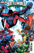 Battleworld #3 Nick Bradshaw 5 Part Connecting Variant Cover