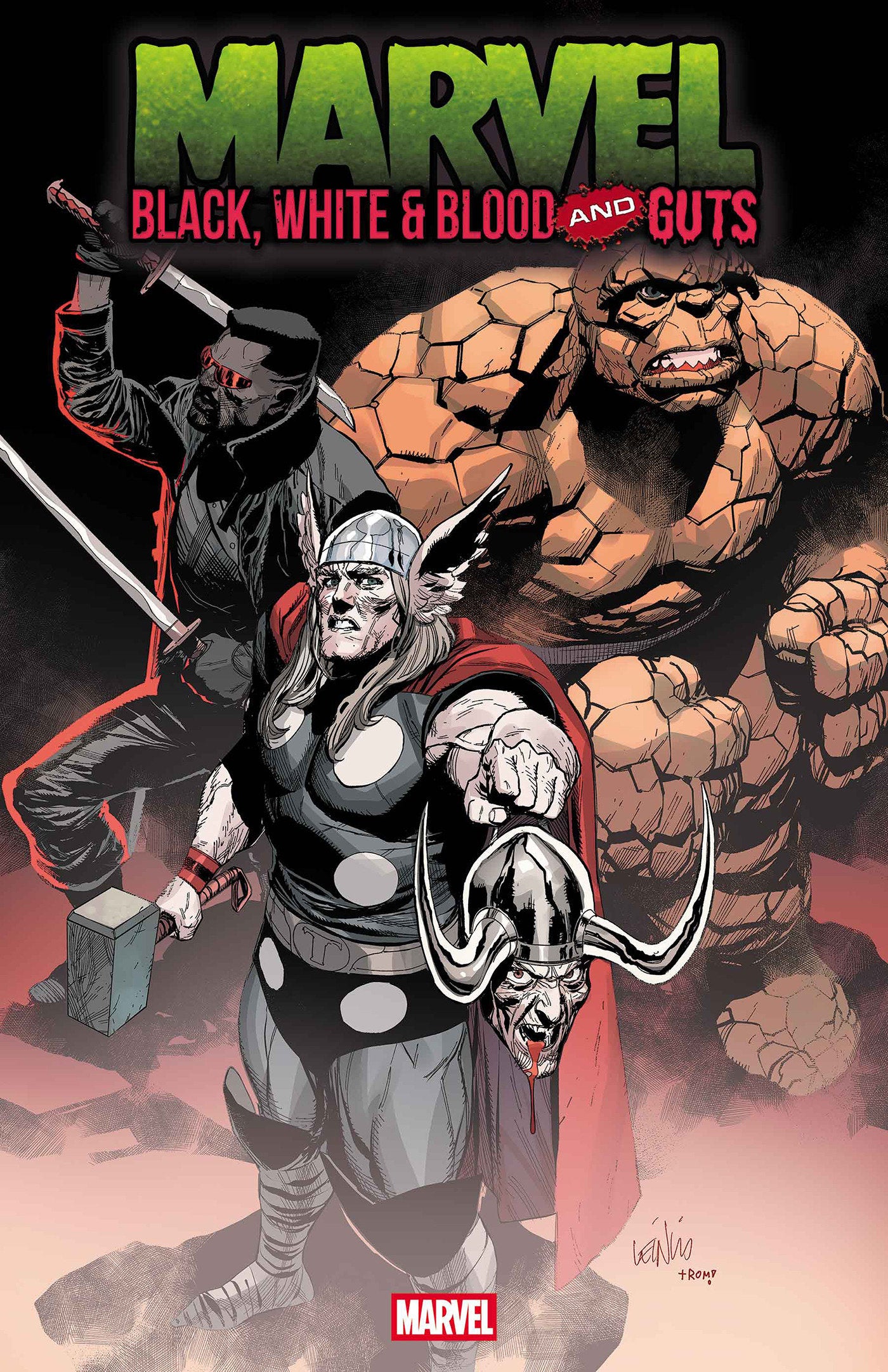 Marvel Black White Blood And Guts #2