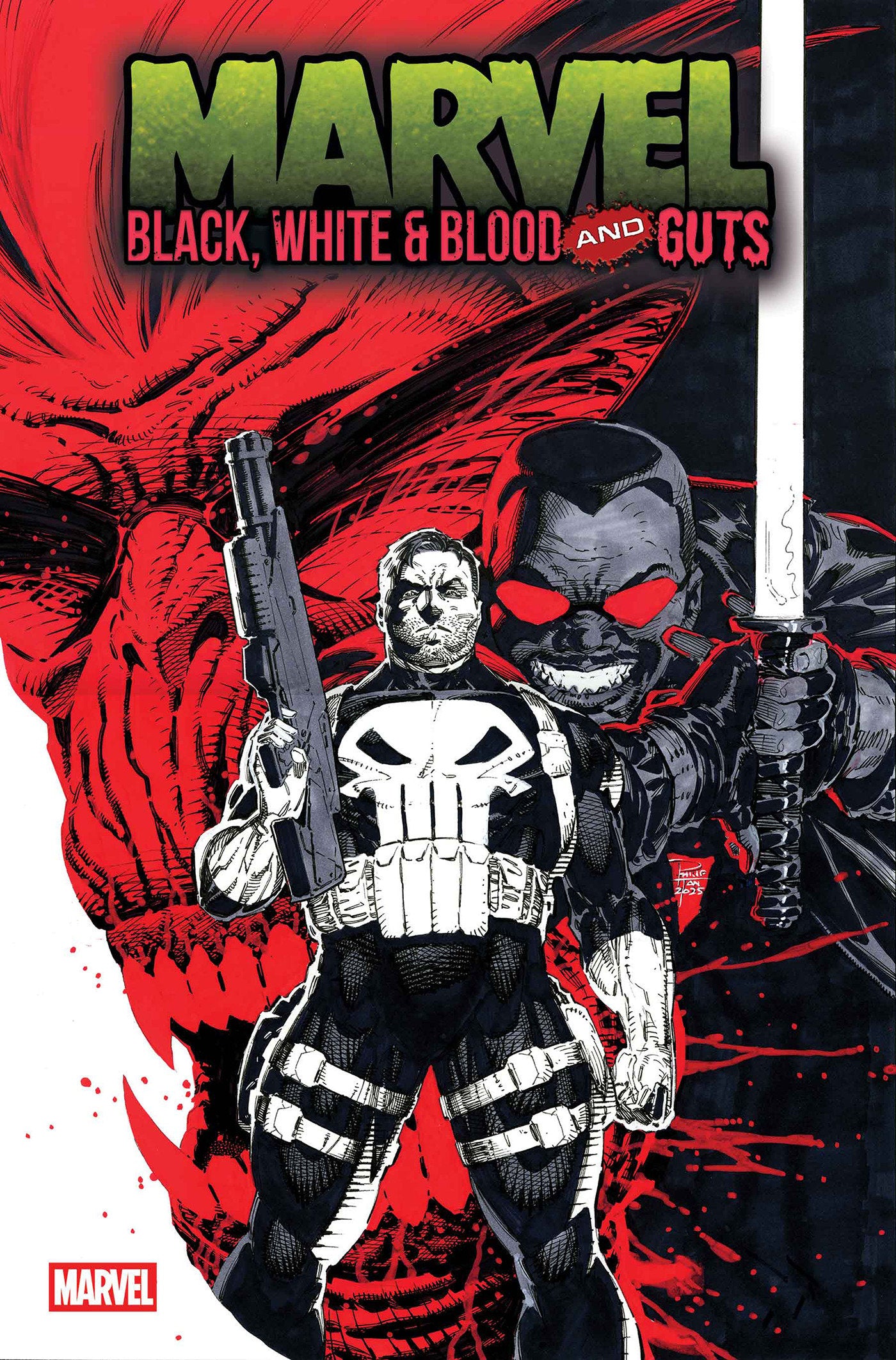 Marvel Black White Blood And Guts #3
