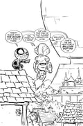 Ultimate Endgame #1 100 Copy Skottie Young Black And White Full Art Variant