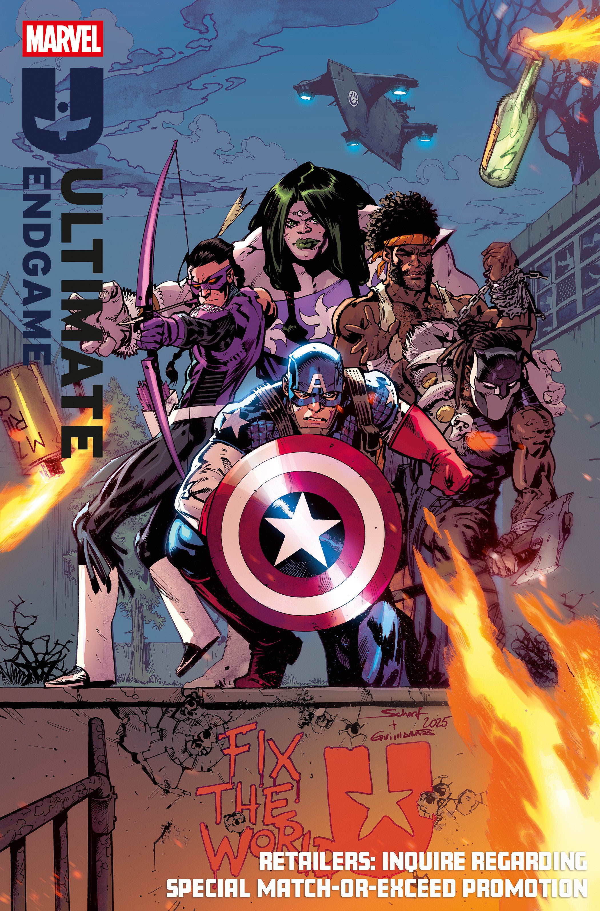 Ultimate Endgame #2 50 Copy Jonas Scharf Variant