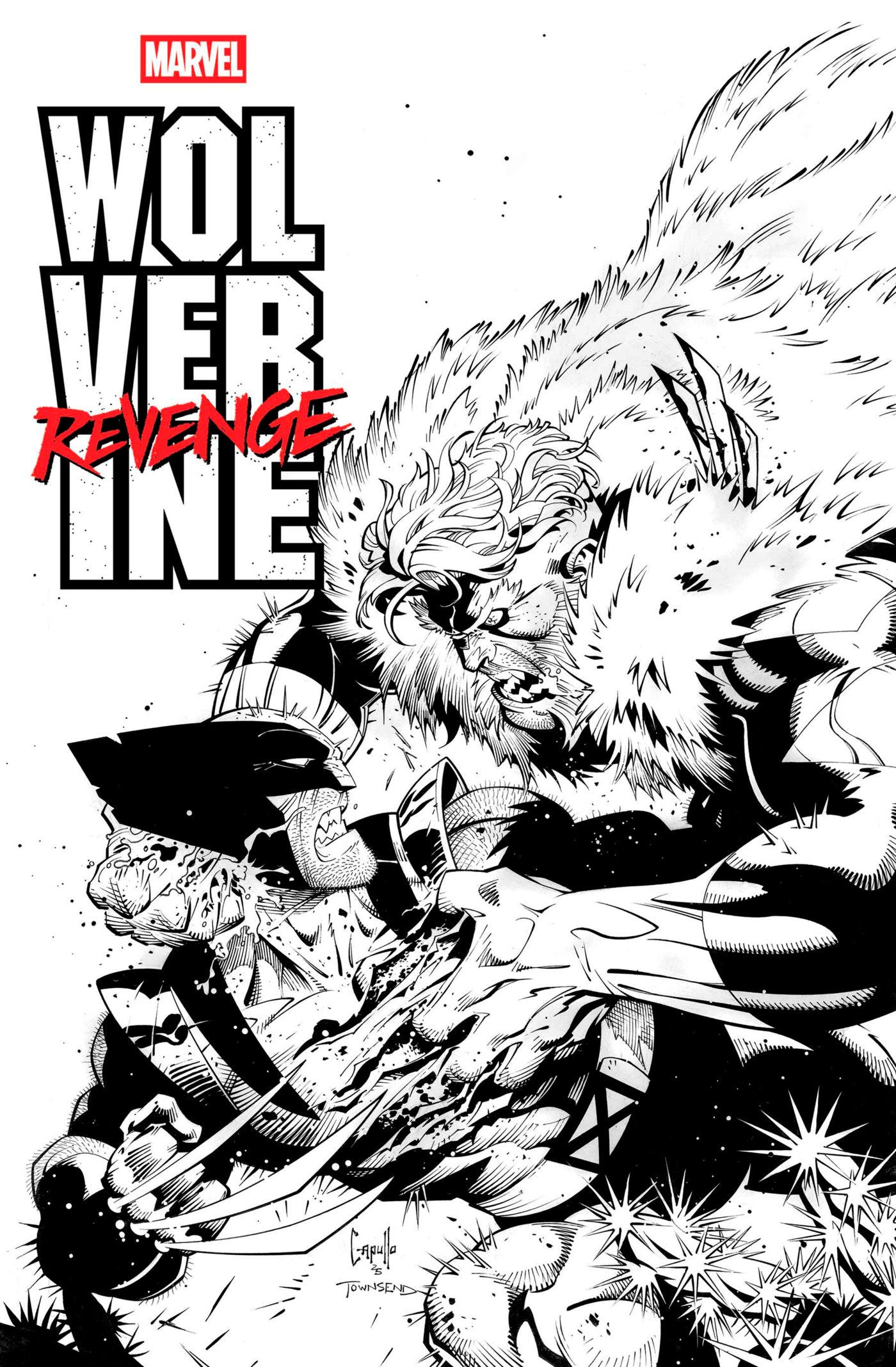 Wolverine Revenge Red Band Raw Black & White Edition #2 [Polybagged]