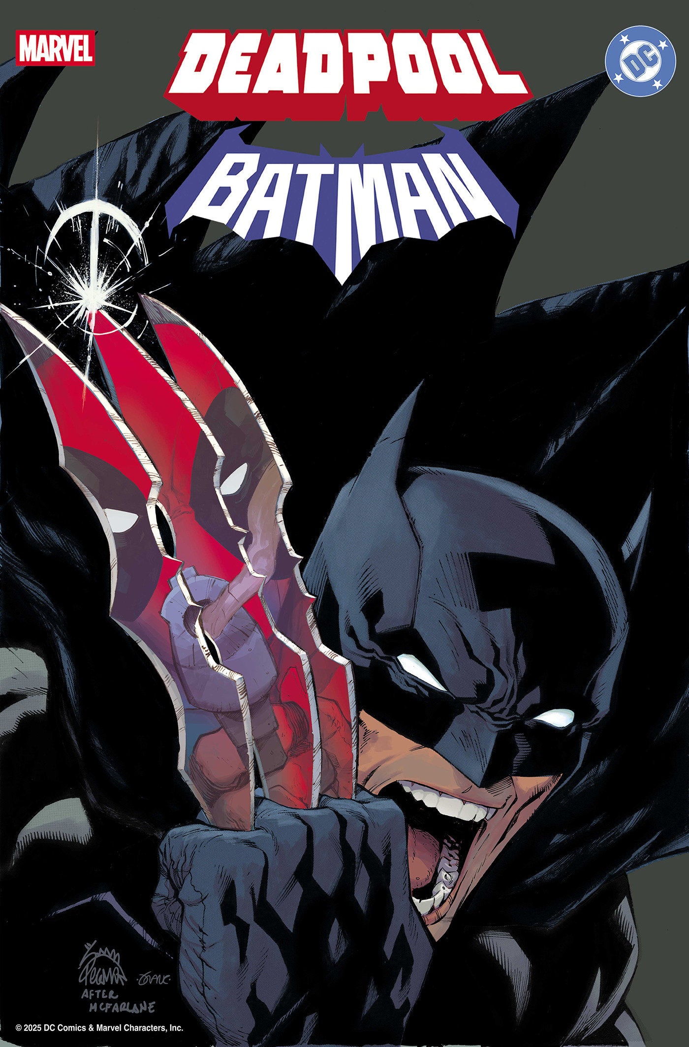 Marvel/DC Deadpool/Batman #1 Ryan Stegman Homage Variant