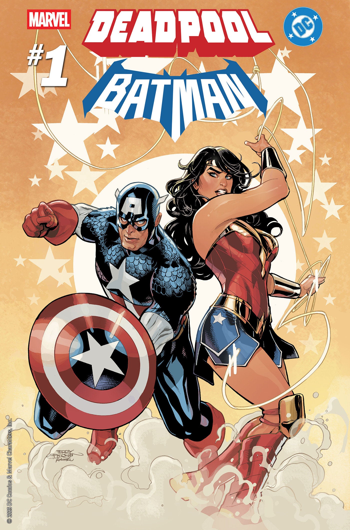 Marvel/DC Deadpool/Batman #1 Terry Dodson Variant