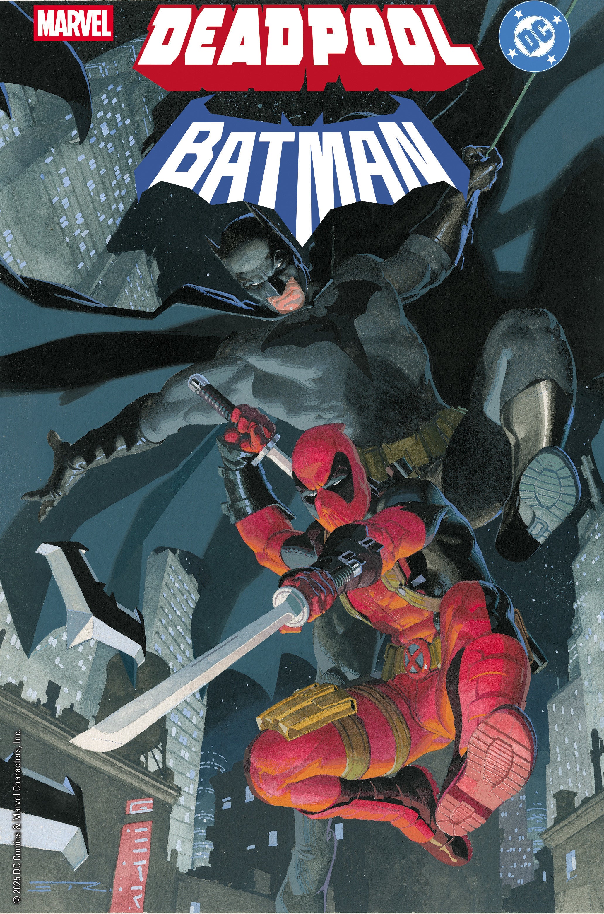 Marvel/DC Deadpool/Batman #1 Esad Ribic Variant