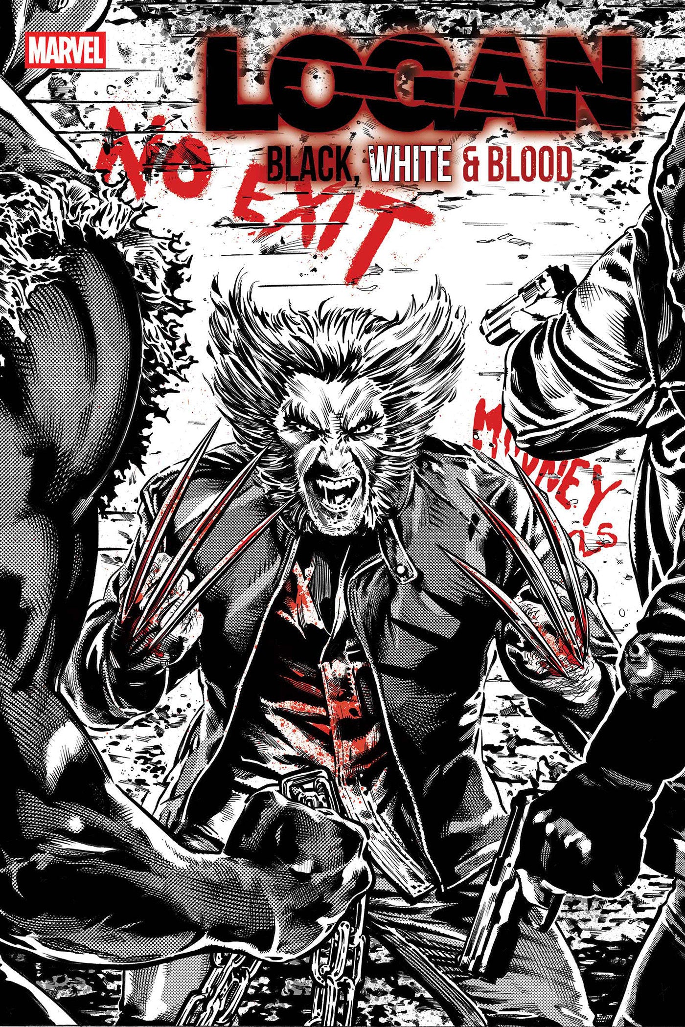 Logan Black White & Blood #2 Stephen Mooney Variant