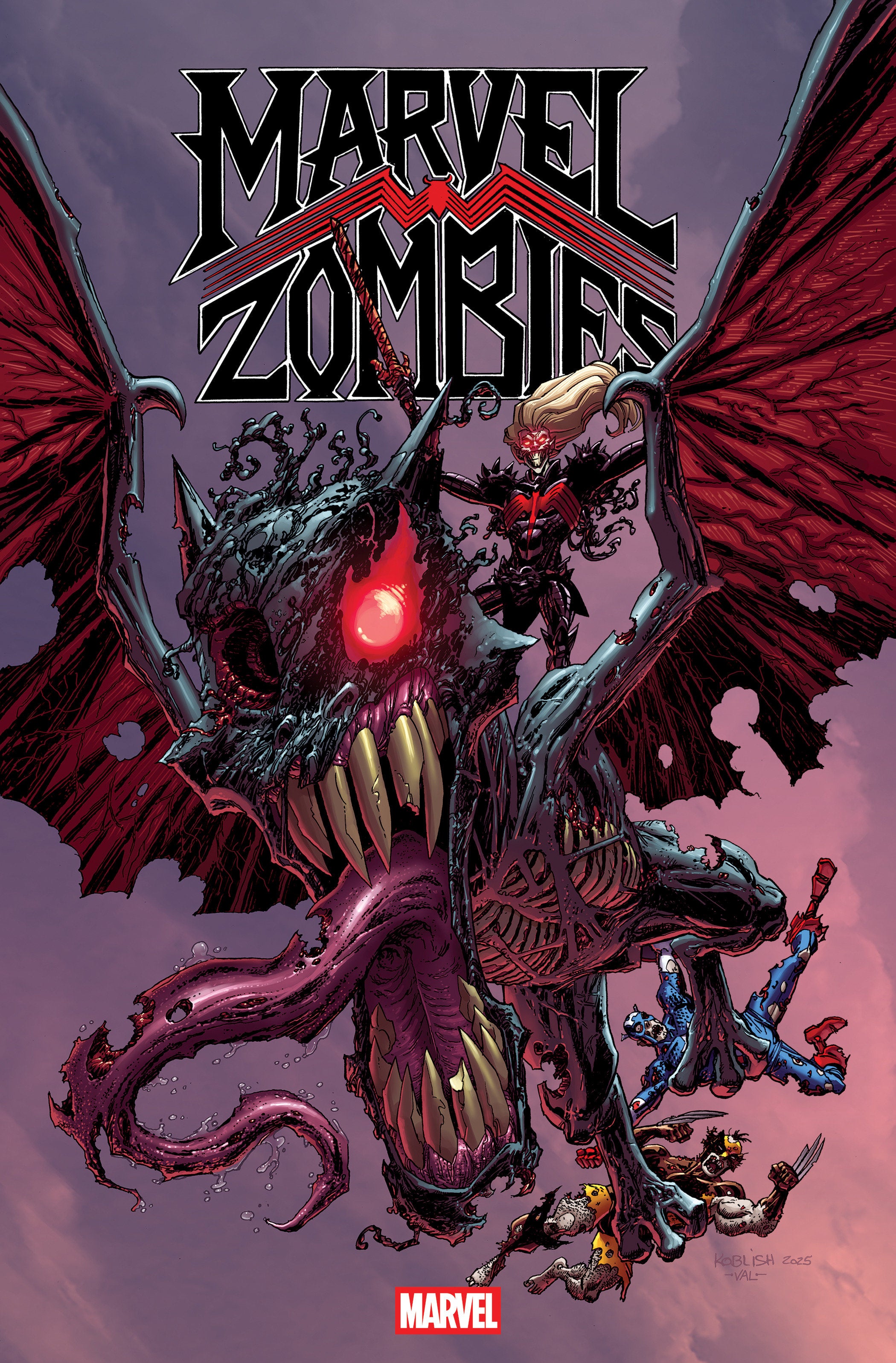 Marvel Zombies Red Band #5 Scott Koblish Retro Zombie Variant [Polybagged]