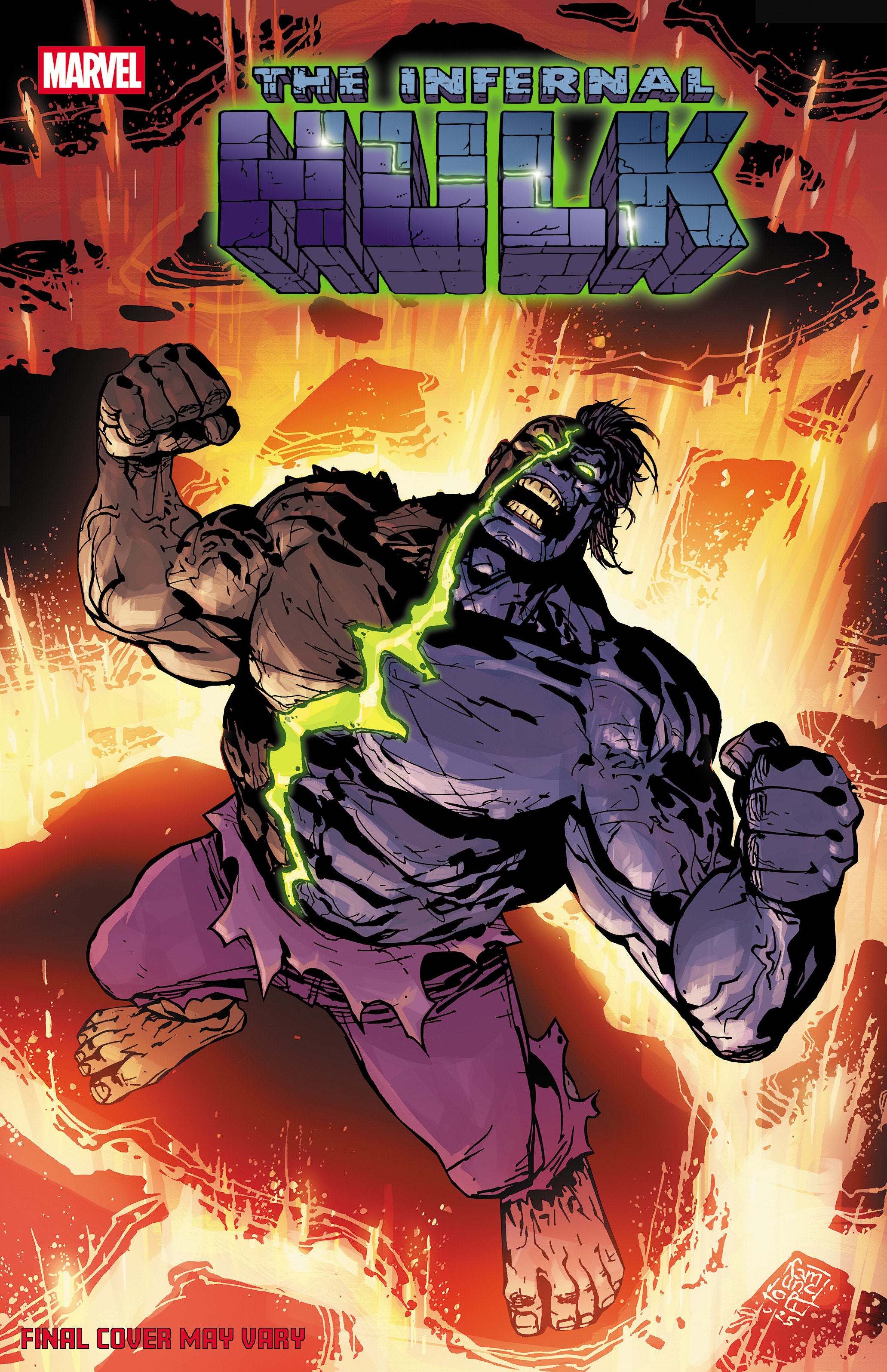 Infernal Hulk #5 25 Copy Giuseppe Camuncoli Variant