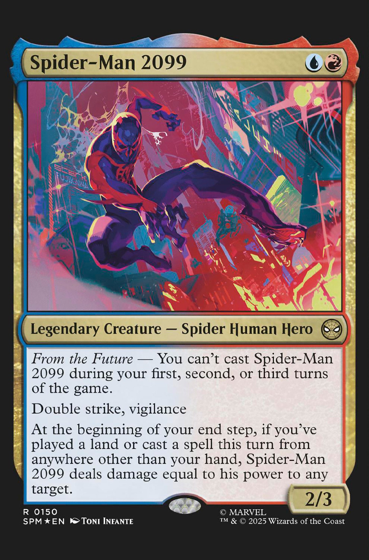 Infernal Hulk #7 Toni Infante Magic The Gathering Variant