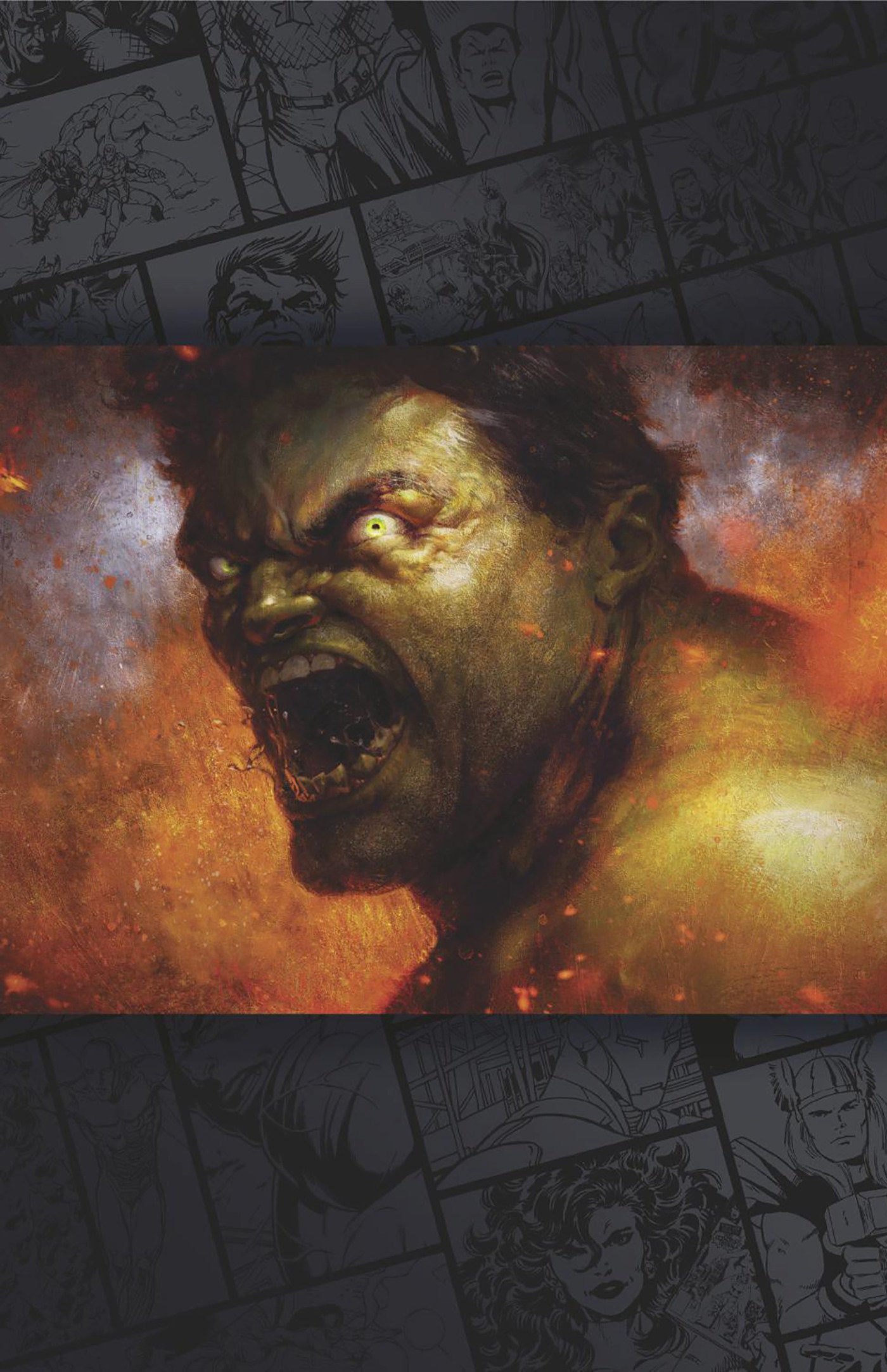 Infernal Hulk #8 Magic The Gathering 50 Copy Full Art Variant