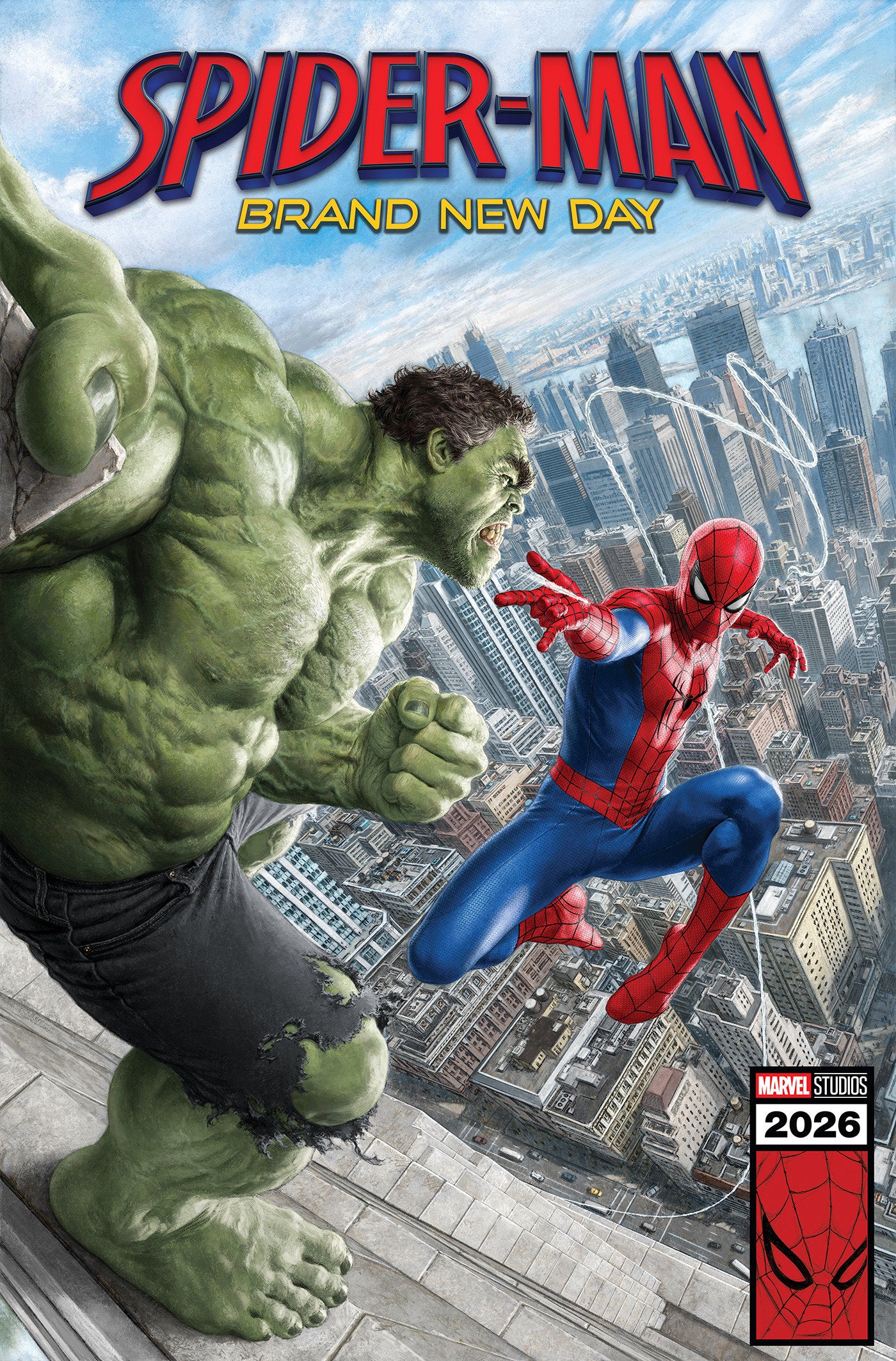 Infernal Hulk #10 Mauro Cascioli Spider-Man Brand New Day Marvel Studios Variant