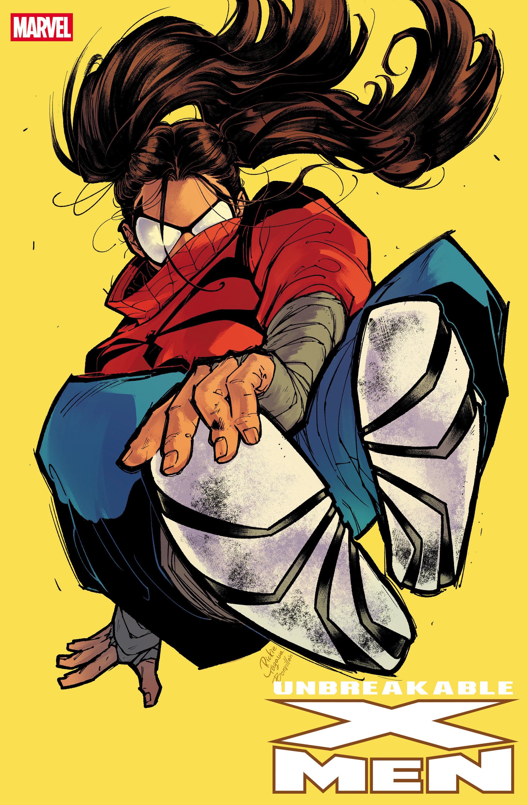 Unbreakable X-Men #1 Rickie Yagawa Spider Girl Variant