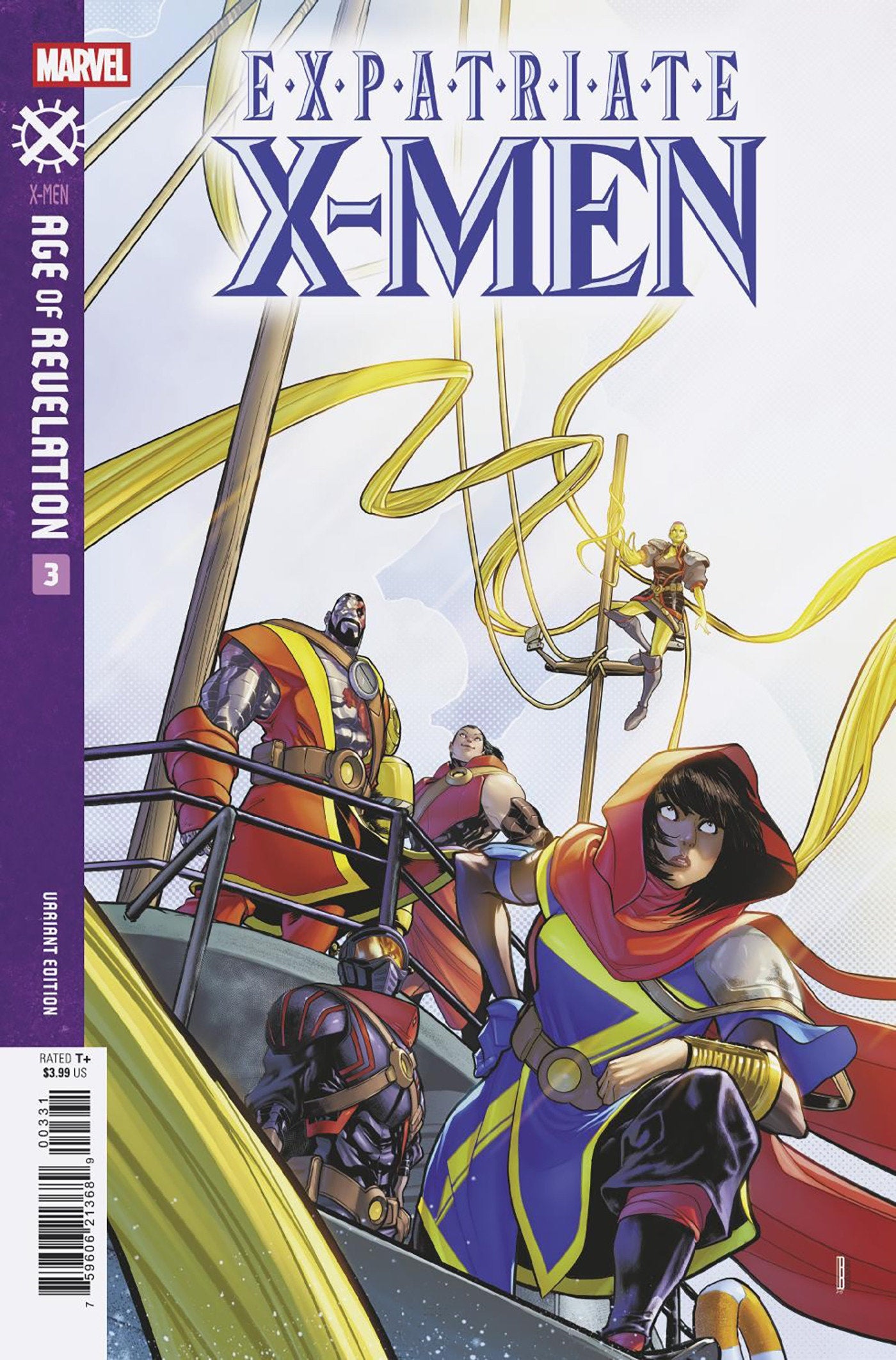 Expatriate X-Men #3 David Baldeon Variant