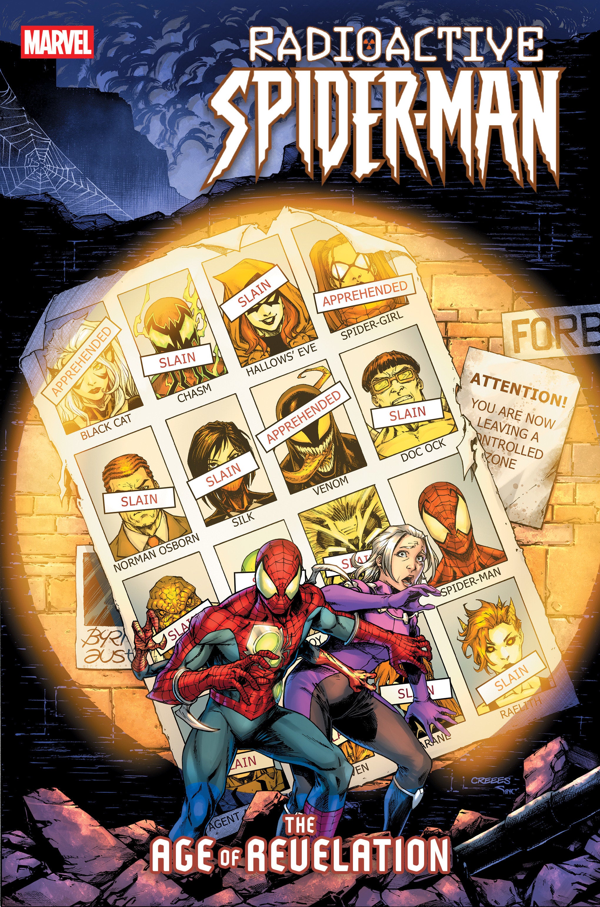 Radioactive Spider-Man #3 Creees Lee Variant