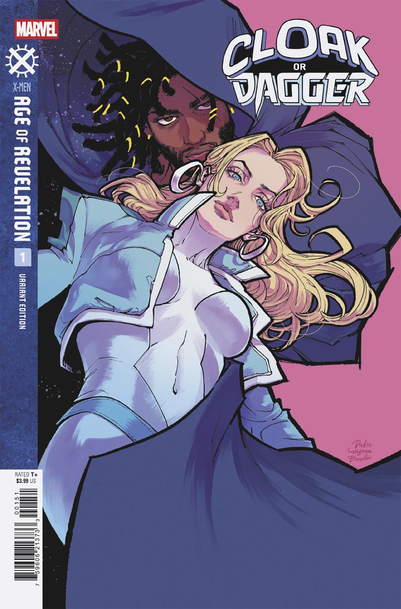 Cloak Or Dagger #1 Rickie Yagawa Cloak & Dagger Variant