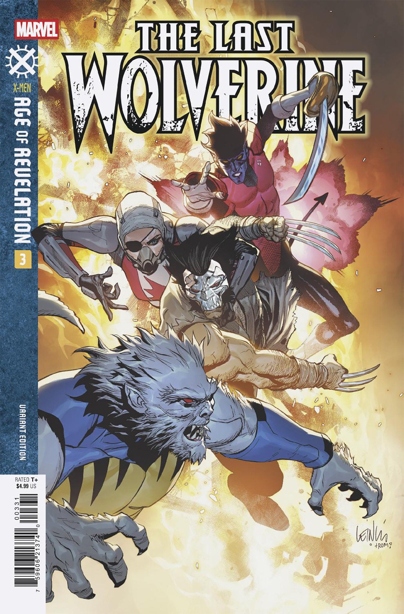 Last Wolverine #3 Leinil Yu Variant
