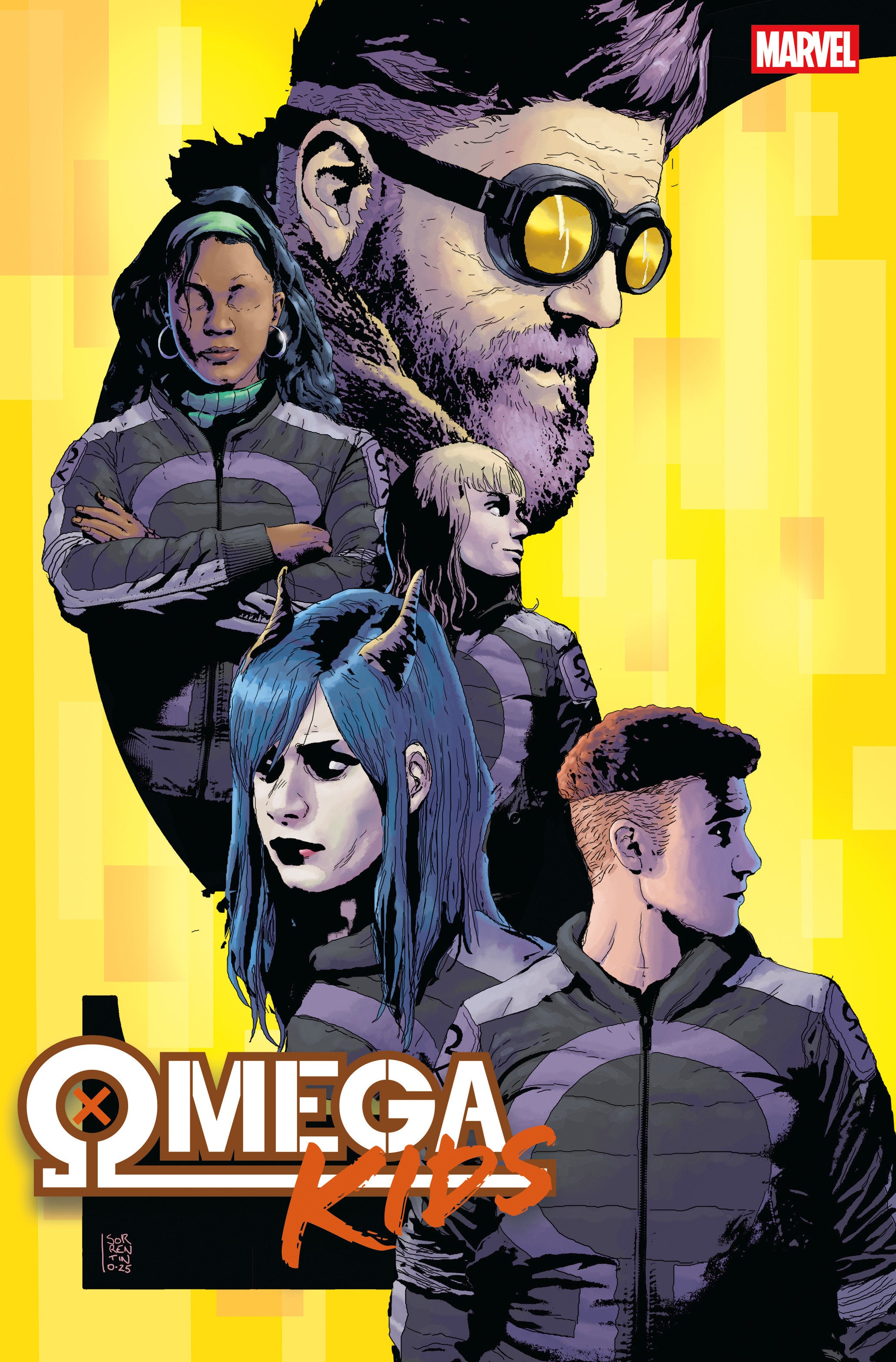 Omega Kids #1 25 Copy Andrea Sorrentino Variant