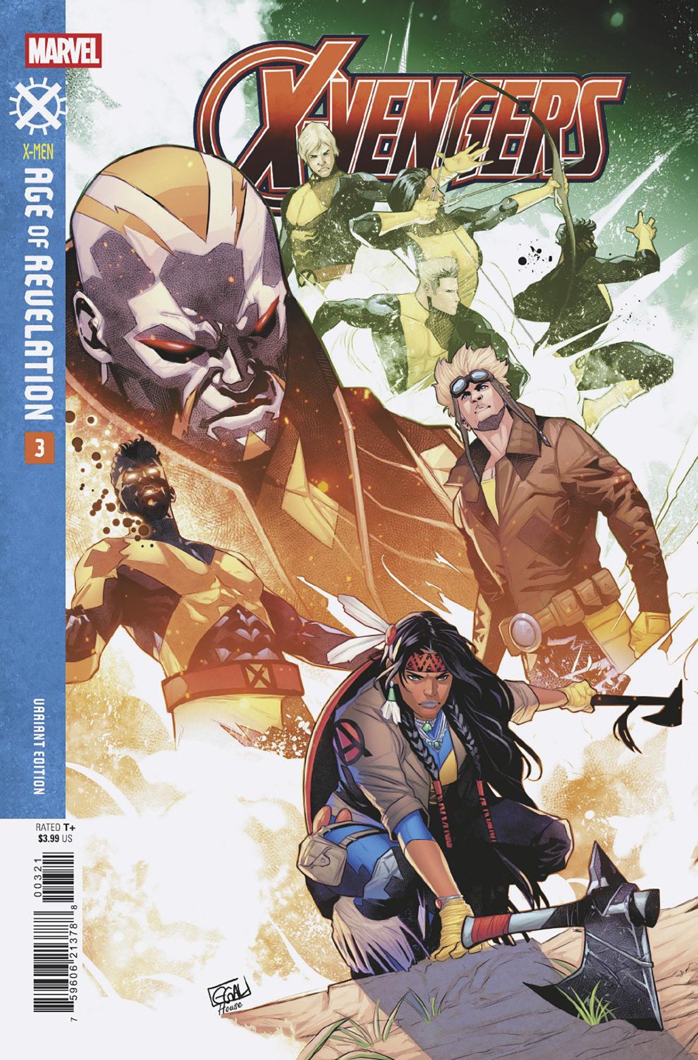 X-Vengers #3 Edwin Galmon Variant