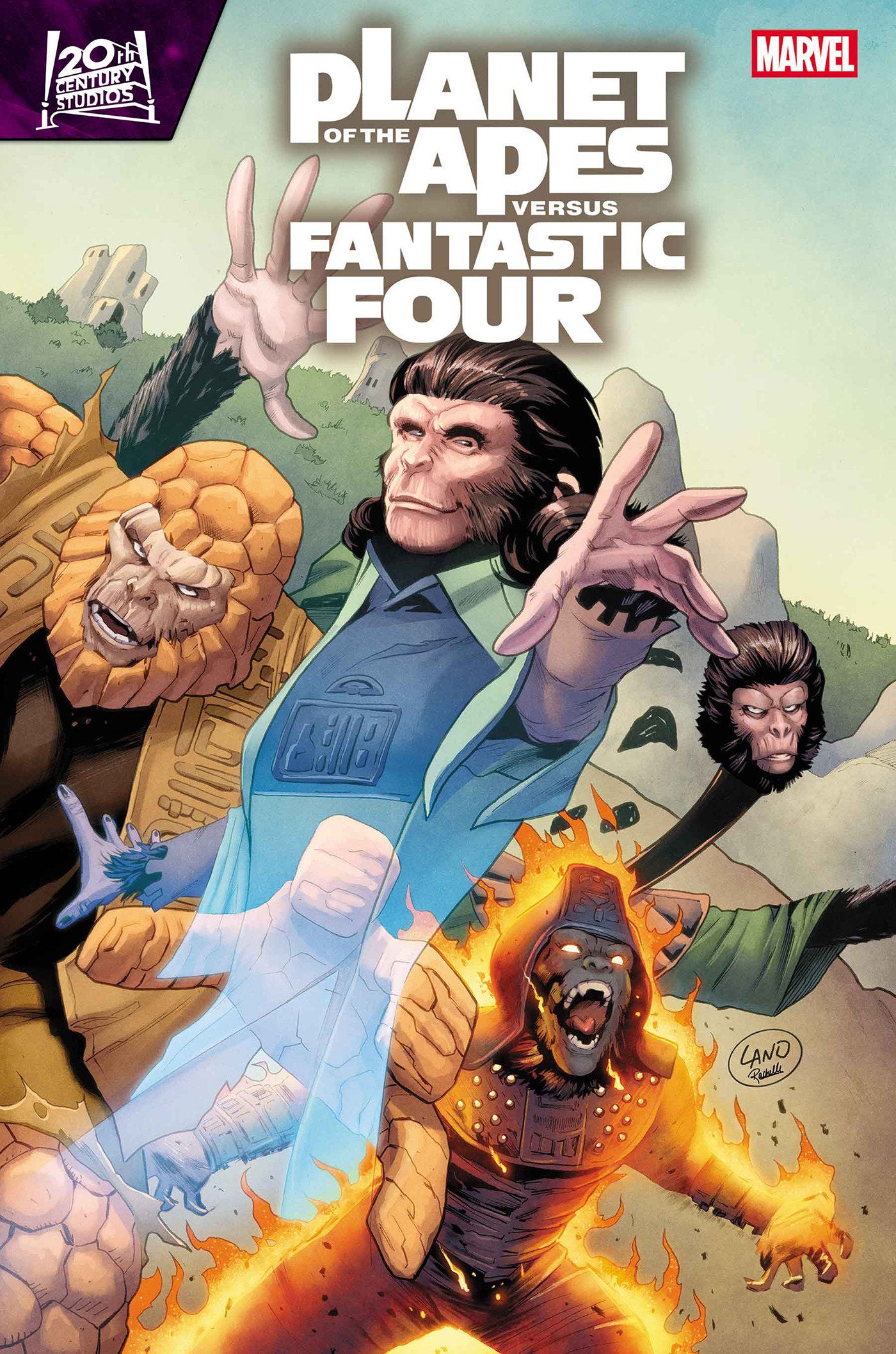 Planet Of The Apes vs Fantastic Four #2