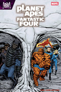 Planet Of The Apes vs Fantastic Four #2 Ron Frenz Homage Variant