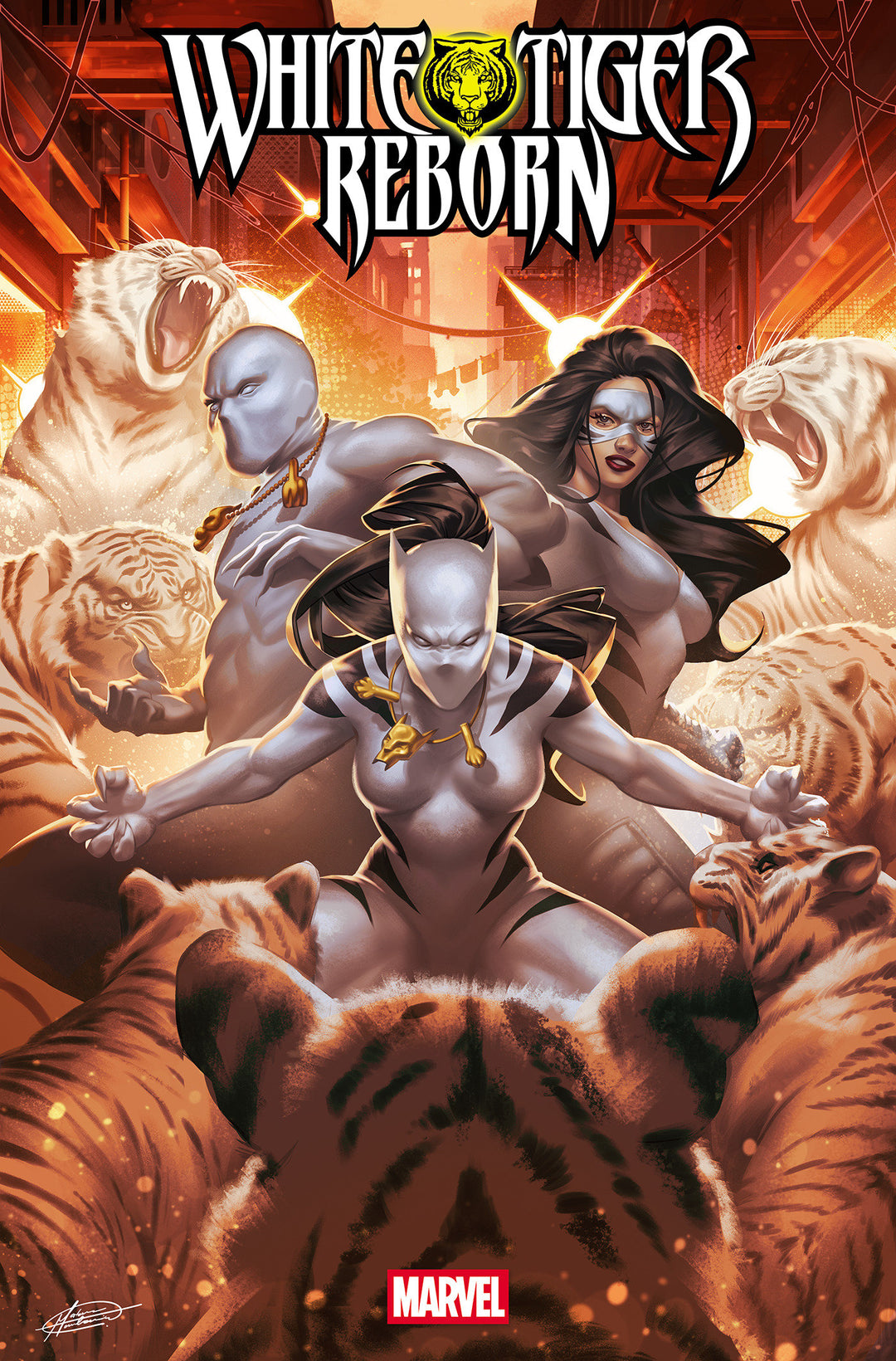 White Tiger Reborn #1 Reborn Mateus Manhanini Variant