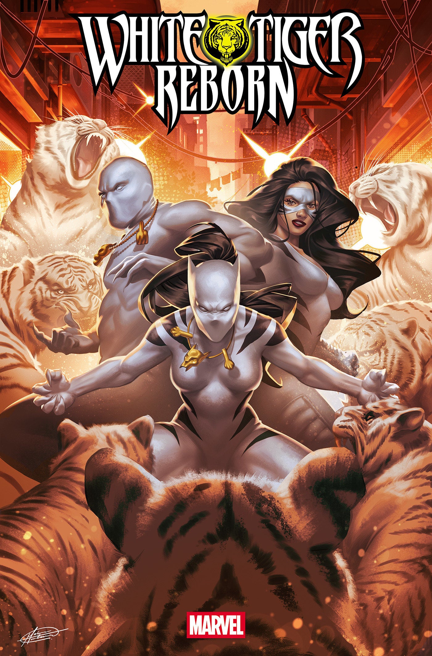 White Tiger Reborn #1 Reborn Mateus Manhanini Variant