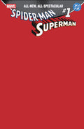 Marvel/DC Spider-Man/Superman #1 Blank Cover Variant