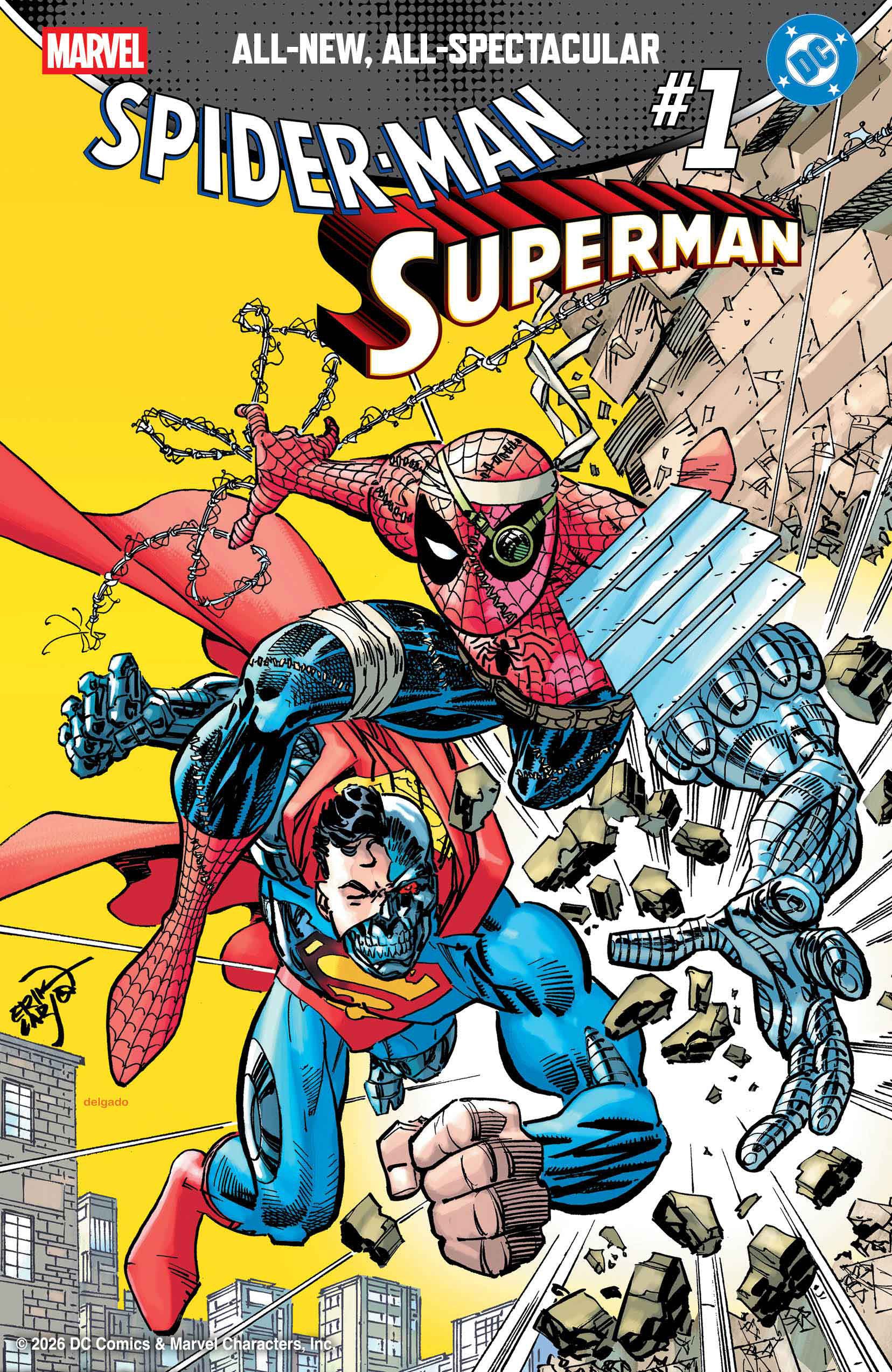 Marvel/DC Spider-Man/Superman #1 Erik Larsen Variant